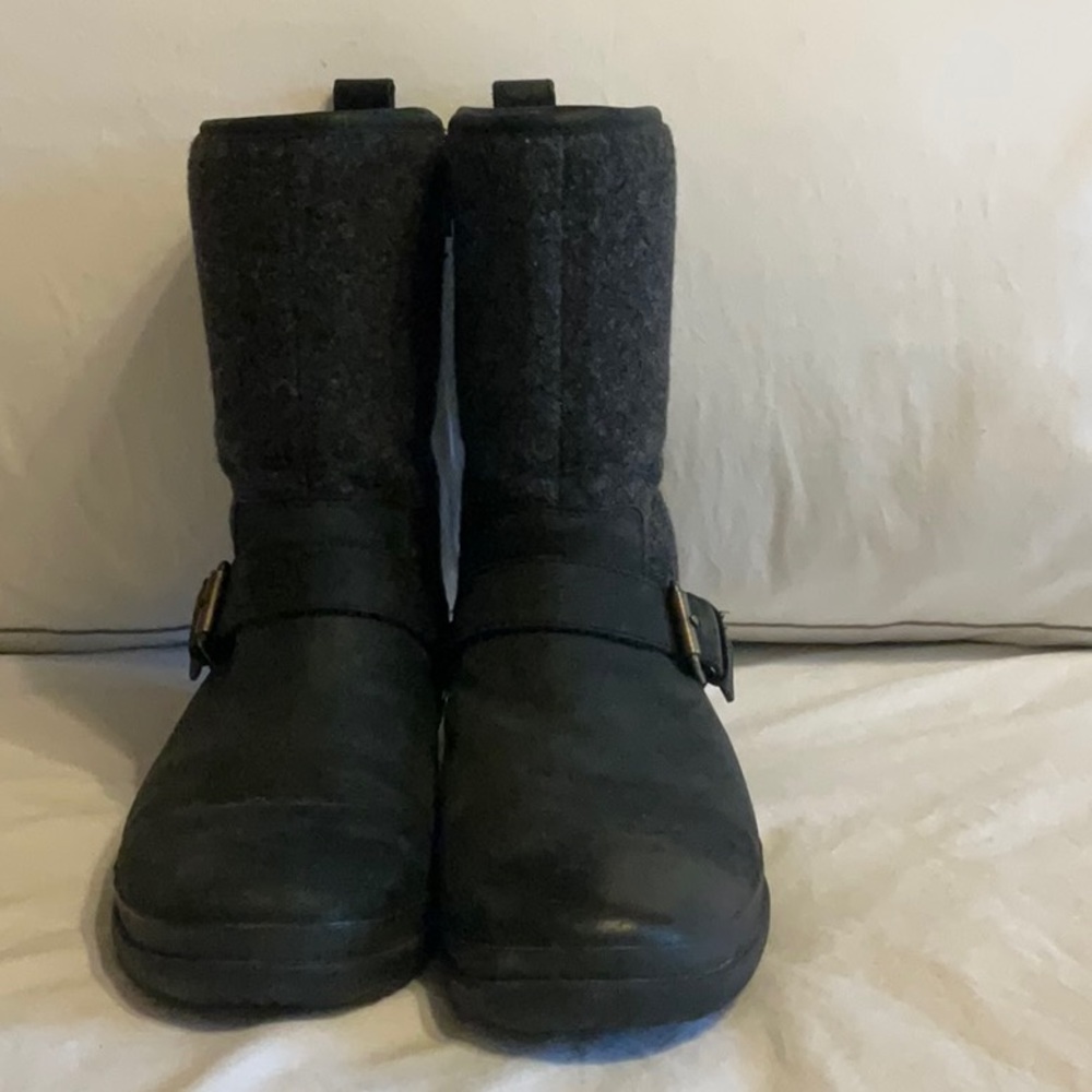Ugg buckle ankle boots